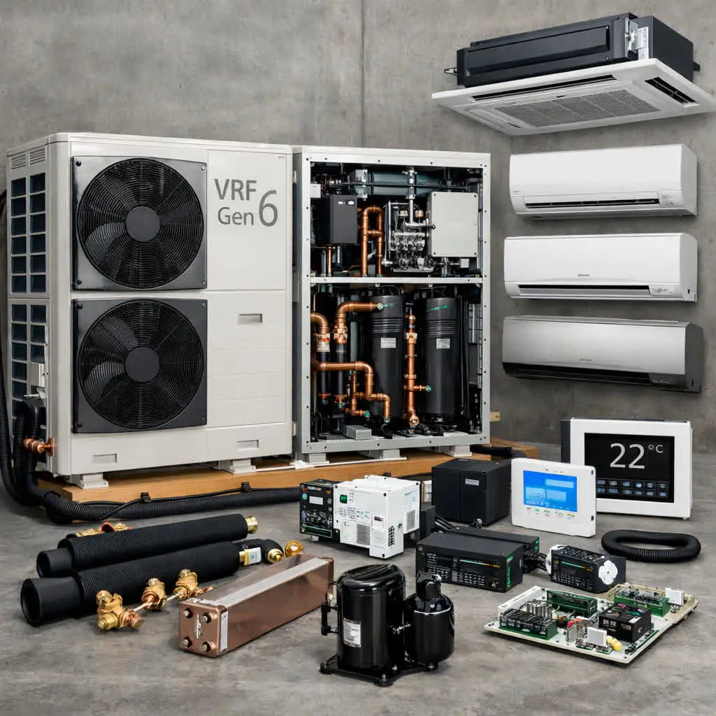 vrf در سایت طلوع تهویه